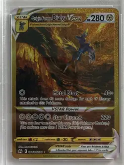 Pokemon TCG - Origin Forme Dialga VSTAR GG68 Crown Zenith | PSA 9 Gem Mint - Image 4