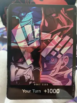 One Piece TCG English 2nd Anniversary Promo DON!! Exclusive Card - Image 1