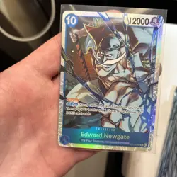 Edward.Newgate OP13-042 - One Piece TCG - SR English Mint Secure Shipping - Image 1