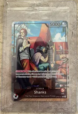 2025 PSA Magazine Promo One Piece Shanks OP09-001 Sealed - Image 1