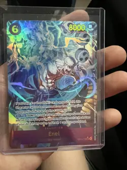 One Piece TCG - Enel (OP15-118) (Alt Art) SEC - Adventure on Kami's Island NM/M - Image 1