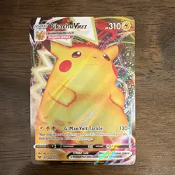 Pokemon TCG Pikachu VMAX 265/S-P Promo Holo Card S-P Sword & Shield Japanese - Image 1