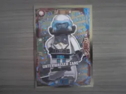 LEGO NINJAGO Serie 7 LIMITIERT UNTERWASSER ZANE LIMITED EDITION LE7 Karte Card - Image 1