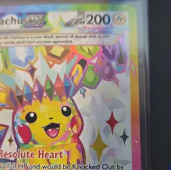 Pikachu ex 219/191 Surging Sparks Ultra Rare Pokemon Card NM - Image 2