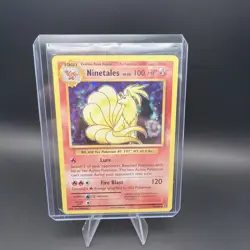 Pokemon Ninetales Evolutions Holo Rare 15/108 100 HP English TCG Card 2016 - LP - Image 1