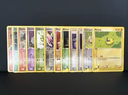 Pokemon EX Era Card Lot Taillow Delta Species Lairon Chikorita Nincada Mareep LP - Image 1