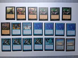 Lot of 20 Misprint/Error Cards. Miscut/Off Center. Onslaught. - Image 1