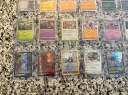 Lot of 40 Pokemon Cards, Illustration Rare, Double Rare, Rares w/ TCG Live Cards - Image 4