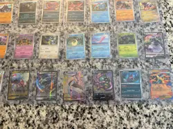 Lot of 40 Pokemon Cards, Illustration Rare, Double Rare, Rares w/ TCG Live Cards - Image 5