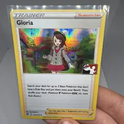 Gloria Holo Pokemon Prize Pack Series 2 Promo Pokemon Card NM/LP Play Stamp - Image 1