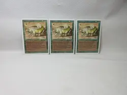THICKET BASILISK X3 MAGIC THE GATHERING REVISED VINTAGE MTG TRADING CARD #215 - Image 2