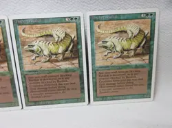THICKET BASILISK X3 MAGIC THE GATHERING REVISED VINTAGE MTG TRADING CARD #215 - Image 4