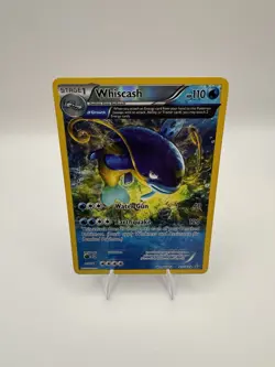 Whiscash - 41/160 - Pokemon Primal Clash XY Reverse Holo Rare Card LP - Image 1