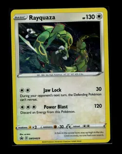 SWSH: Sword & Shield Promo Cards #SWSH029 Rayquaza NM - Image 1