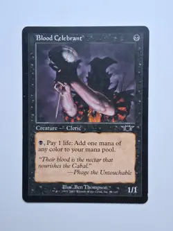 Lot of 3 Misprint/Error Cards. Crimped Edge. Fire Lord Zuko. Blood Celebrant. - Image 5