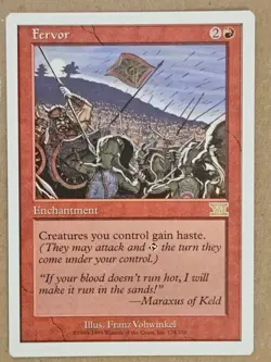 Fervor - 6th Edition - Near Mint | MTG - Image 1