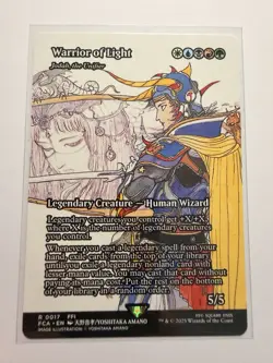 Warrior of Light - Jodah, the Unifier (Showcase) ✅ FF ✅Magic(mtg) - Image 1
