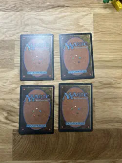 4x Earthbind Revised Magic: The Gathering MTG Playset NM LP - Image 3