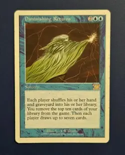 Diminishing Returns - MP - MTG 6th Edition Sixth - Image 1