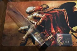 FORCE OF DESPAIR - Seb McKinnon signed playmat #25 + Certificate - Kickstarter - Image 3