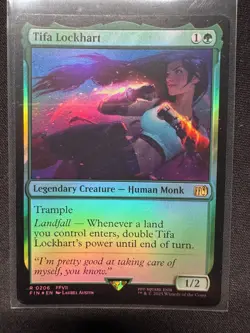 Tifa Lockhart - FIN - FOIL - NM - Image 1