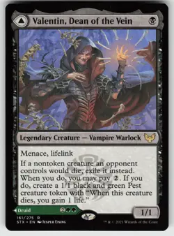 Valentin, Dean of the Vein R Strixhaven: School of Mages 161 MTG - Image 1