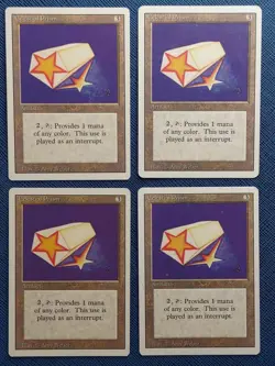 MTG 4x Celestial Prism x4 LP Revised Edition Old School Magic Playset - Image 1
