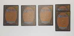 MTG Tempest Lot 23 Basic Land 1997 Old School Black Border LP 18/20 Unique Art - Image 3