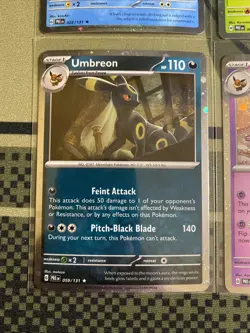 Pokemon Prismatic Evolutions Costco Mini Tin Cosmos Promo Cards Set of 8 - NM - Image 2