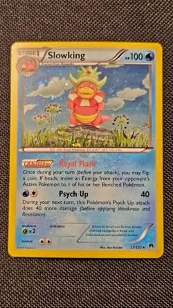 Pokemon TCG - Slowking - 21/122 - Alternate Holo - XY: Breakpoint [Near Mint] - Image 2
