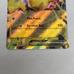 Pokemon Tcg Pikachu ex 063/193 Paldea Evolved - Image 4