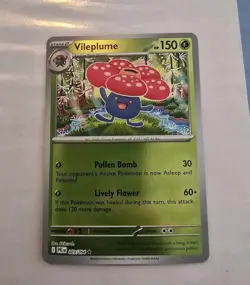 Vileplume 03/94 - Reverse Holo - Phantasmal Flames - Pokemon Light Play - Image 1