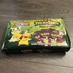 Pokemon TCG Trick or Trade Halloween Booster Bundle 50 Packs 2023 New Sealed - Image 1
