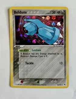 Beldum 2004 Pokemon Hidden Legends Reverse Holo #28/101 * Light Play - Image 1