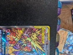 Pokemon TCG Hidden Fates Moltres, Zapdos, Articuno GX SM210 + Pikachu 151 - Image 4