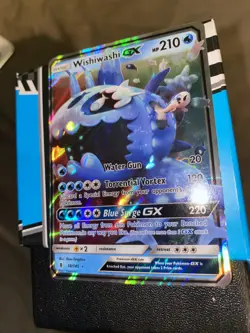 Pokemon Sun & Moon Guardians Rising Wishiwashi gx 038 38/145 mint condition - Image 2