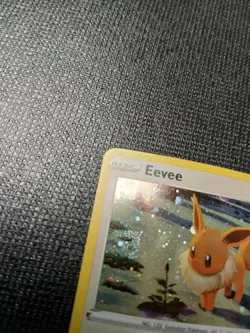 Pokemon TCG Eevee SWSH190 (HOLO SWIRL) Sword & Shield Cosmos Holo Promo - Image 4