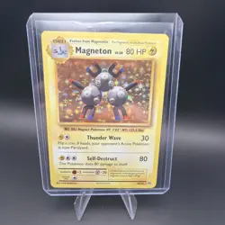 LP Magneton 38/108 Holo Rare Evolutions Pokemon 2016 - Image 1