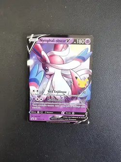 Carte Pokemon Nymphali Obscur V SWSH134 Epee & Bouclier Promo FR NEUF - Image 1