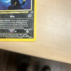 Pokemon TCG Umbreon 13/75 Holo Foil Rare pokemon neo discovery 2001 LP - Image 3