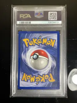 Pokemon 1999 Fossil Gengar 5/62 Holo Rare Unlimited PSA 7 English - Image 2