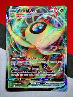 Celebi VMAX 008/198 Ultra Rare Pokemon Chilling Reign PACK FRESH - Image 1