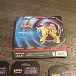 LOT OF 5 Pokemon Phantasmal Flames Blister + Sleeved booster Packs NEW In Hand - Image 5
