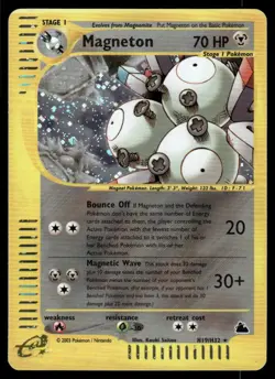 *FRI NIGHT* Magneton H19/H32 Holo Skyridge Holo Rare - Image 1