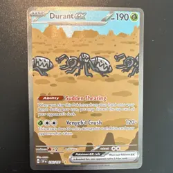 Pokemon Durant ex 236/191 Sv08 Surging Sparks SIR Holo 2024 - Image 1