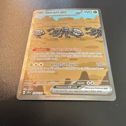 Pokemon Durant ex 236/191 Sv08 Surging Sparks SIR Holo 2024 - Image 4
