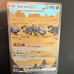 Pokemon Durant ex 236/191 Sv08 Surging Sparks SIR Holo 2024 - Image 5