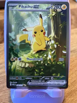 Pikachu EX 276/217 SIR Ascended Heroes Pokemon English - NM Grading Contender - Image 1