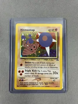 WOTC Pokemon Neo Discovery Wallop Theme Deck Box & Holo Rare Only - Image 2