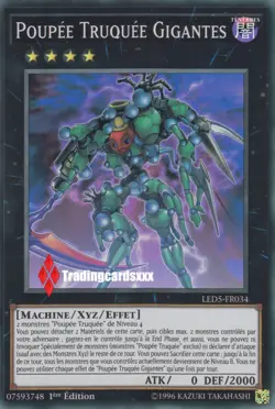 ♦Yu-Gi-Oh!♦ Poupee Truquee Gigantes (Gimmick Puppet): LED5-FR034 -VF/Super Rare- - Image 1